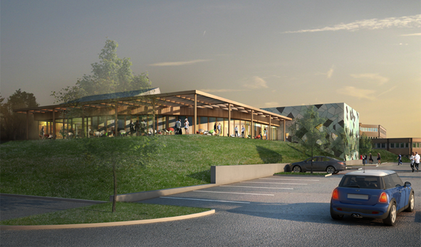 Restructuration du Lycée Léonard de Vinci à Villefontaine