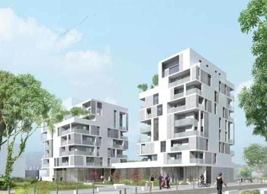 Construction de 44 logements sociaux - LE MAYFLOWER - à Grenoble