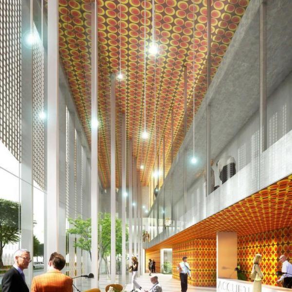 Construction du bâtiment Chimie-Bio - Université de Lyon